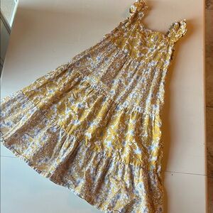 Carter's Yellow and White Floral Kids Dress